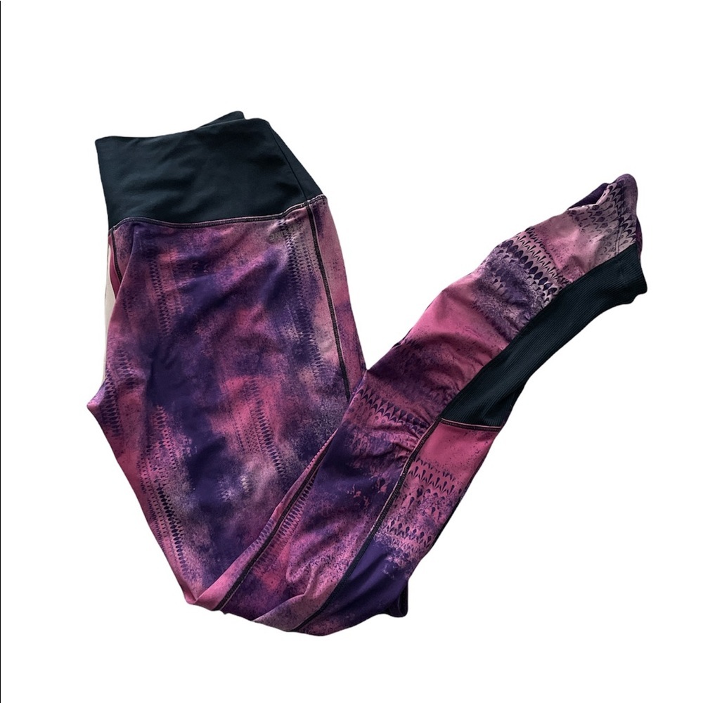 Girls Nike Dri-fit printed running legging pant tight Sz Teens XL